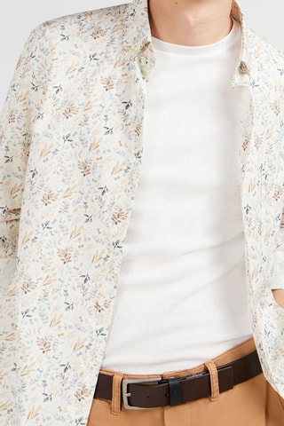 Chemise Pop 60 - Blanc