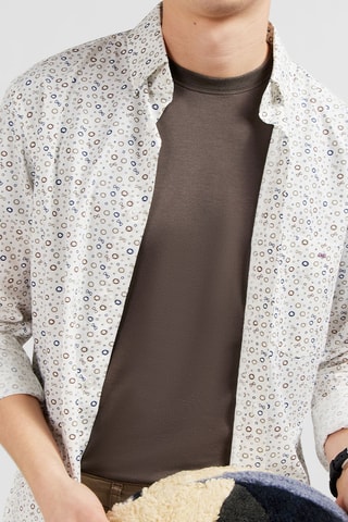 Chemise Pop 60 - Blanc