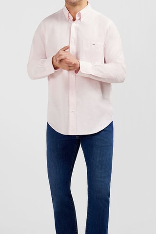 Chemise Dobby - Rose