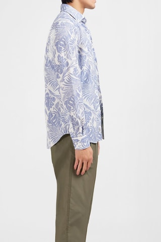 Chemise slim Margarita - Bleu