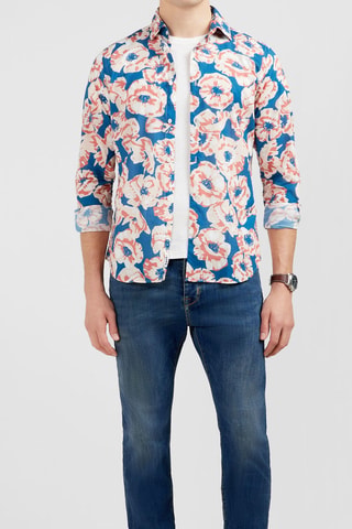 Chemise Muss - Bleu