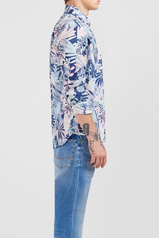 Chemise Muss - Bleu