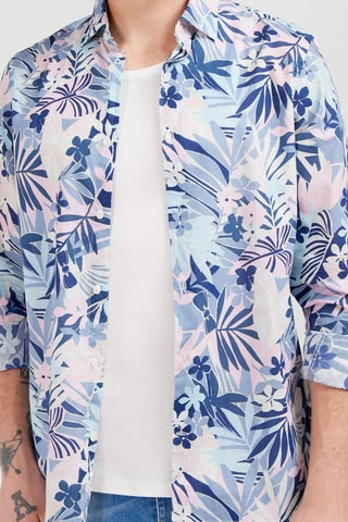 Chemise Muss - Bleu