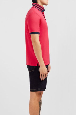 Polo regular Capitaine - Rouge