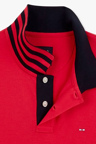 Polo regular Capitaine - Rouge