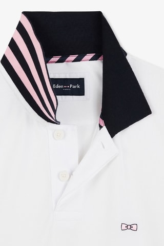 Polo regular Case Pilote - Blanc