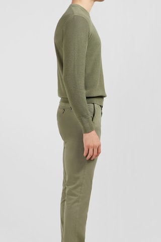Pull en lin Colin - Kaki