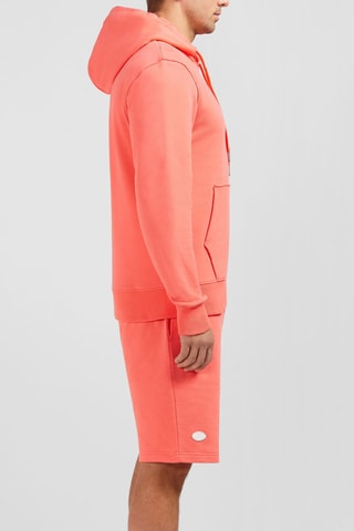 Sweat à capuche Planète - Corail