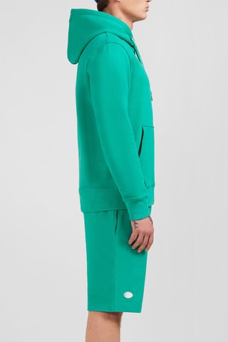 Sweat à capuche Planète - Vert