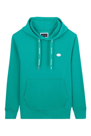 Sweat à capuche Planète - Vert