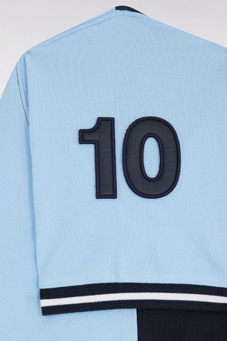 Polo relaxed Enthousiasme - Bleu