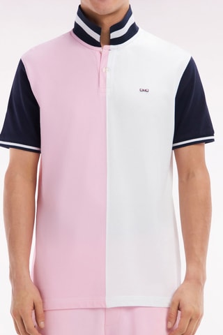 Polo relaxed MC Japonais - Rose