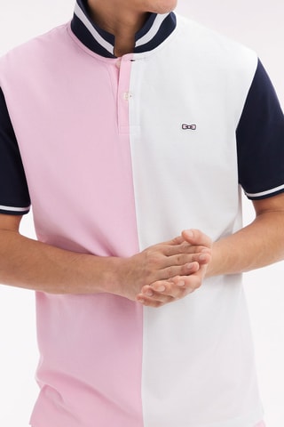 Polo relaxed MC Japonais - Rose