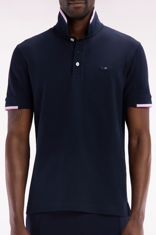 Polo regular Parenthèse - Bleu marine