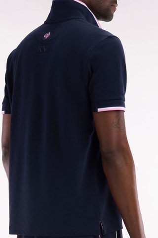 Polo regular Parenthèse - Bleu marine