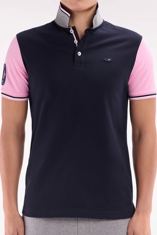 Polo regular Idéaliste - Bleu marine
