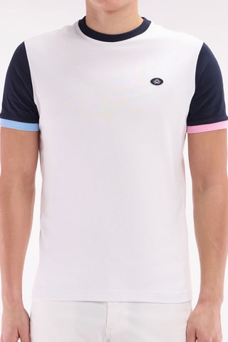 T-shirt droit Leçon de Rose - Blanc