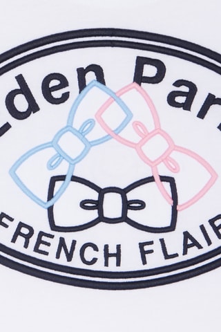 T-shirt droit Leçon de Rose - Blanc