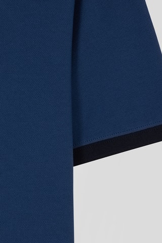 Polo regular Capitaine - Bleu marine