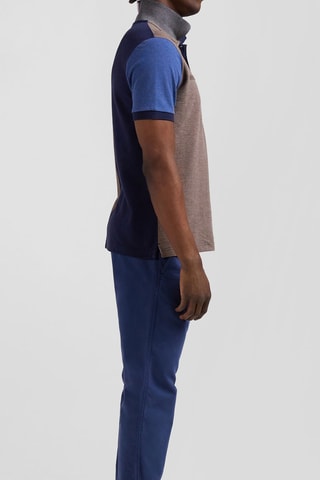 Polo MC Japonais - Bleu marine