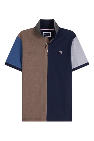 Polo MC Japonais - Bleu marine