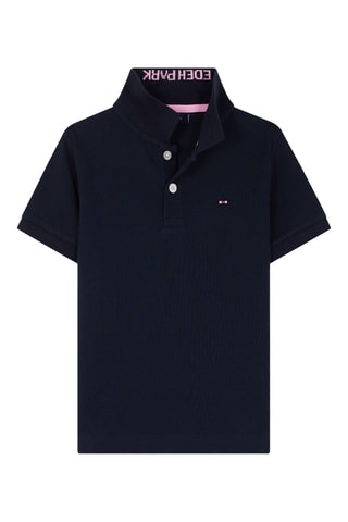 Polo Mini tornade - Bleu marine