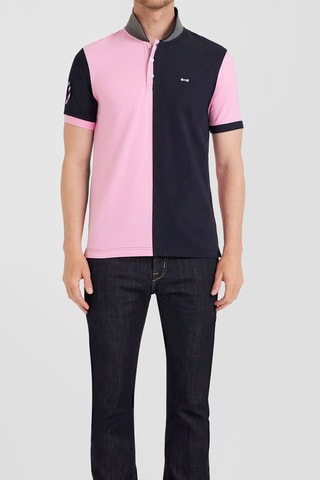 Polo MC Japonais - Rose