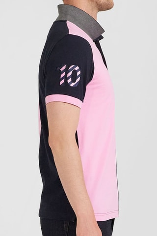 Polo MC Japonais - Rose