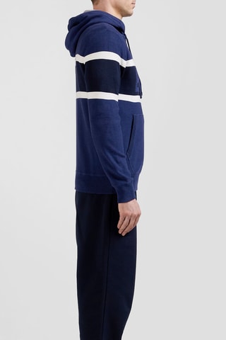 Pull à capuche - Bleu marine