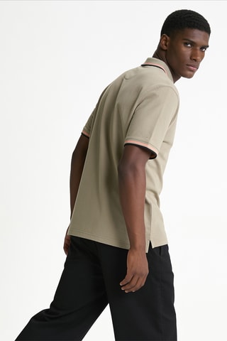 Polo Décalage - Beige