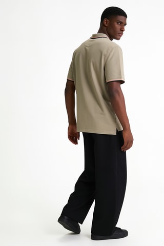 Polo Décalage - Beige