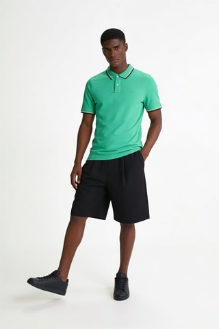 Polo Décalage - Vert