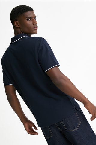 Polo Pique - Bleu marine