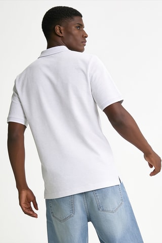 Polo Pique - Blanc