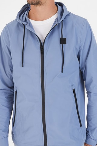 Coupe-vent à capuche Murrayfield - Bleu