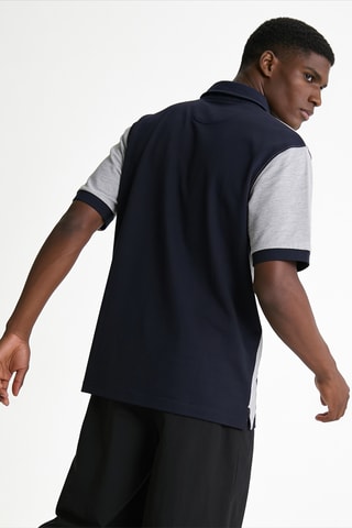 Polo Galon - Gris chiné