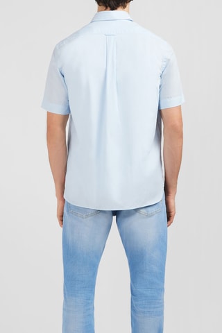Chemise Dobby - Bleu clair