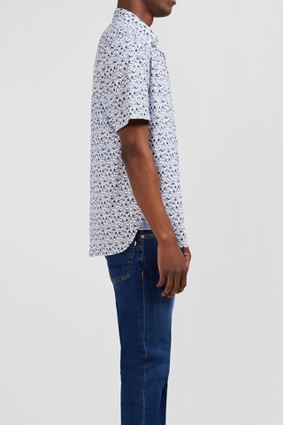 Chemise Pop 60 - Blanc
