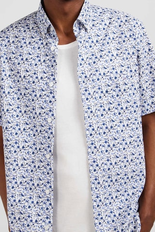 Chemise Pop 60 - Blanc