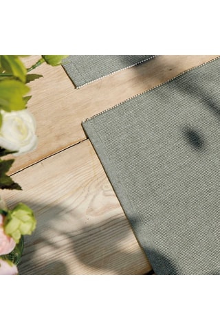 4 sets de table - 45 x 30 cm - Vert