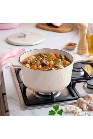 Cocotte en fonte Enamel - 28 x 15 cm - 6 l