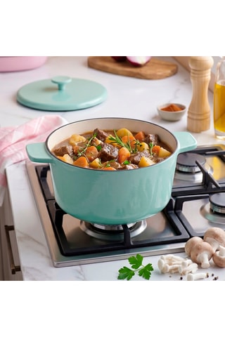 Cocotte en fonte Enamel - 28 x 15 cm - 6 l