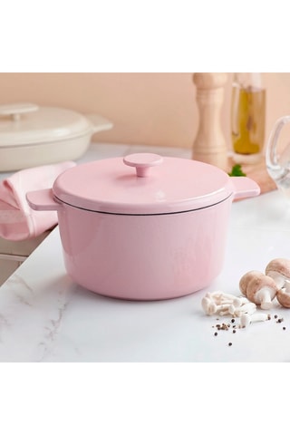 Cocotte en fonte Enamel - 28 x 15 cm - 6 l