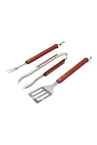 3 ustensiles pour barbecue en acier inoxydable Grill
