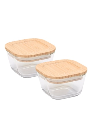 4 boîtes de conservation en verre borosilicate Store - 230/560/560/1940 ml