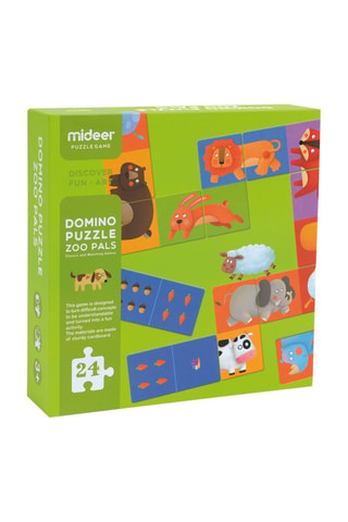Dominos puzzle Zoo - 24 pièces - Dès 3 ans