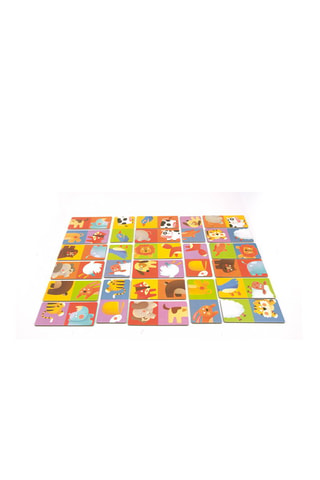 Dominos puzzle Zoo - 24 pièces - Dès 3 ans