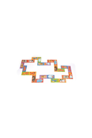 Dominos puzzle Zoo - 24 pièces - Dès 3 ans