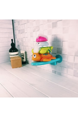 Pyramide d’animaux marins empilables pour le bain - 5 pièces - Dès 18 mois