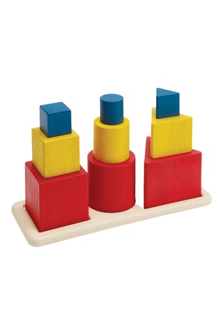 Puzzle à encastrements en bois - 10 pièces - Dès 18 mois